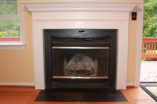 old fireplace
