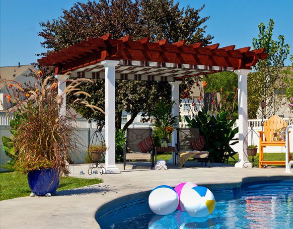 outdoor pergola
