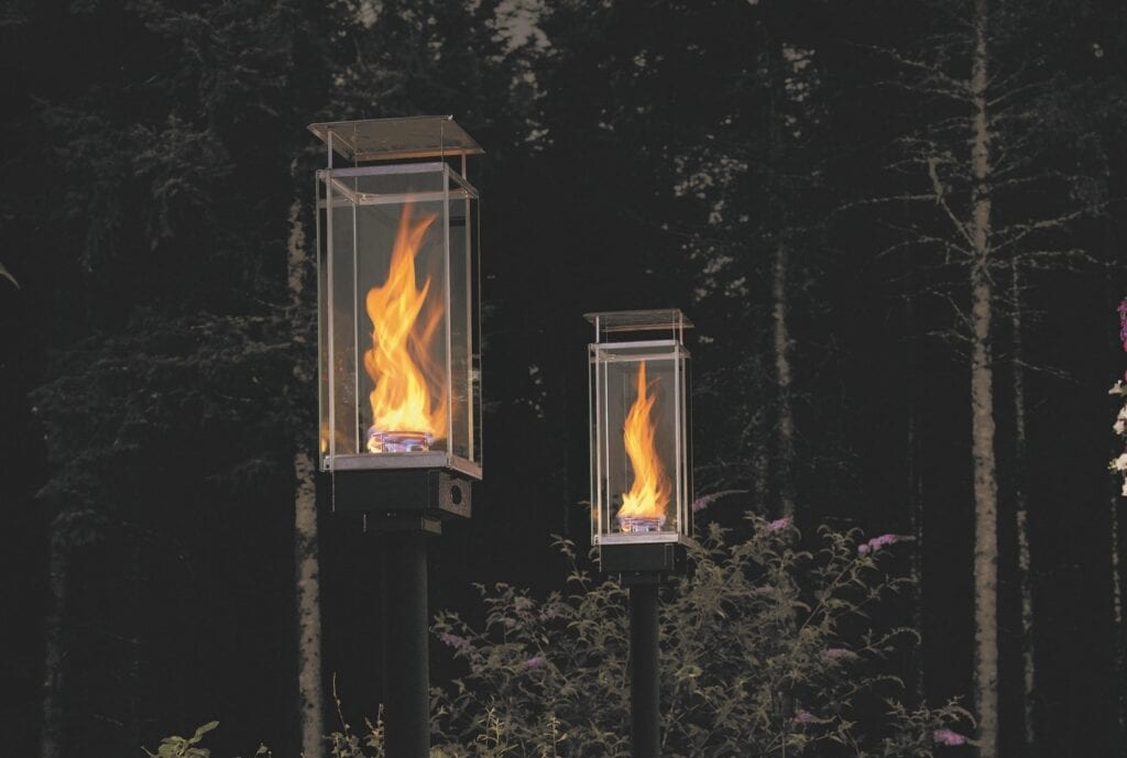 Tempest torch gas outdoor lighting lanterns