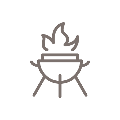 fireplace grill icon